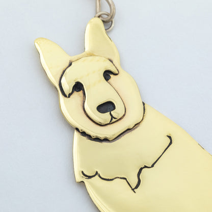 Dog Breed Mixed Metal Ornament | Handmade, Fair Trade