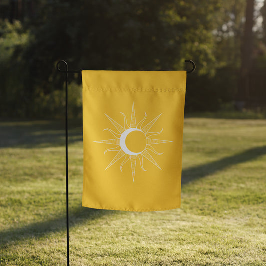 The Sun & Moon Garden Flag
