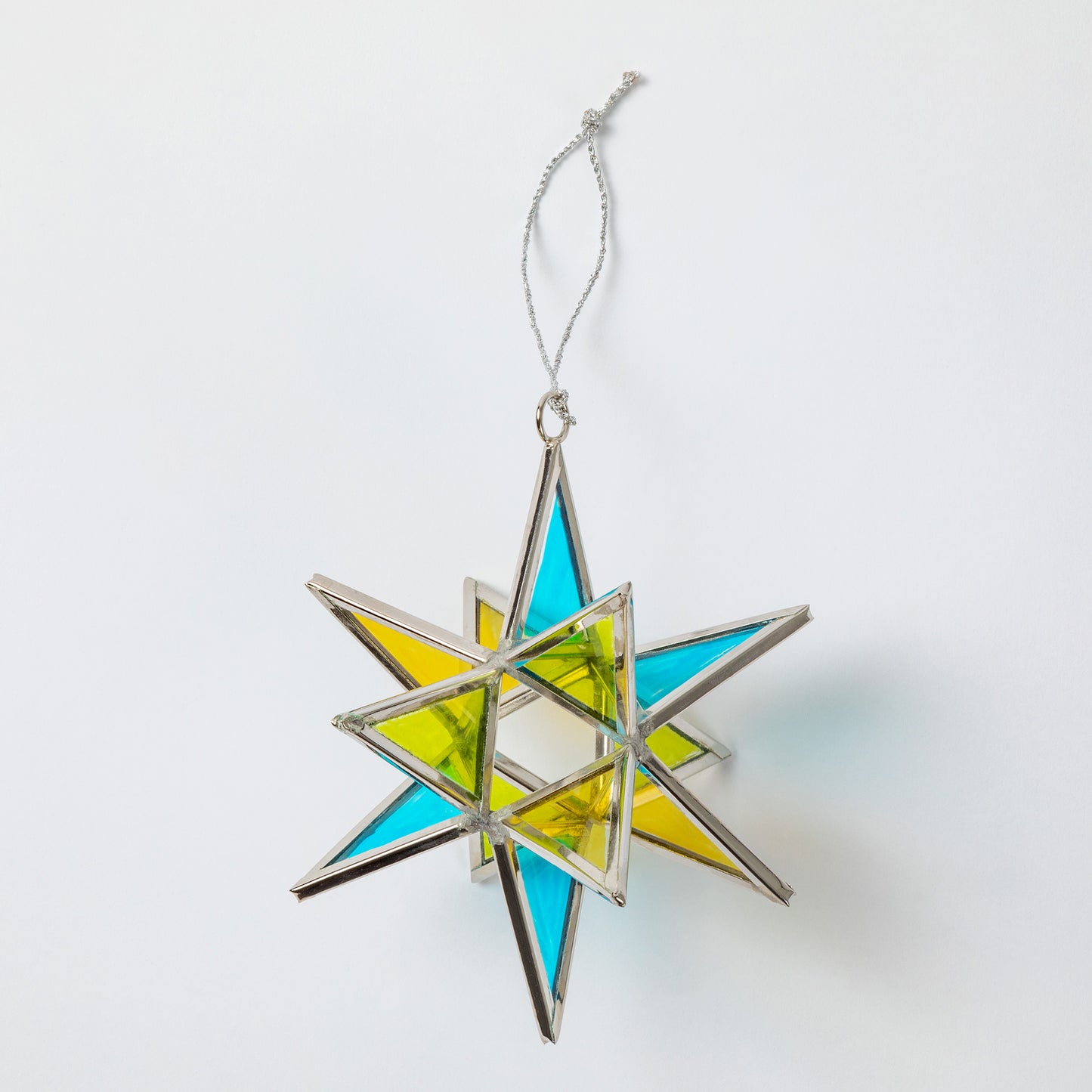 Glass Moravian Star Ornament | Fair Trade