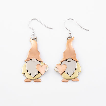 Springtime Gnome Earrings | Fair Trade