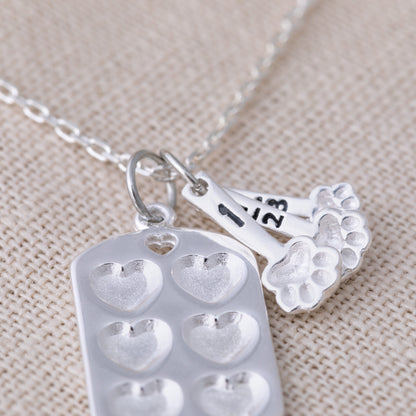 Baked with Pawsitive Love Necklace