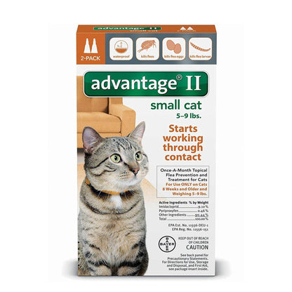Advantage II&reg; Small Cat Flea Treatment
