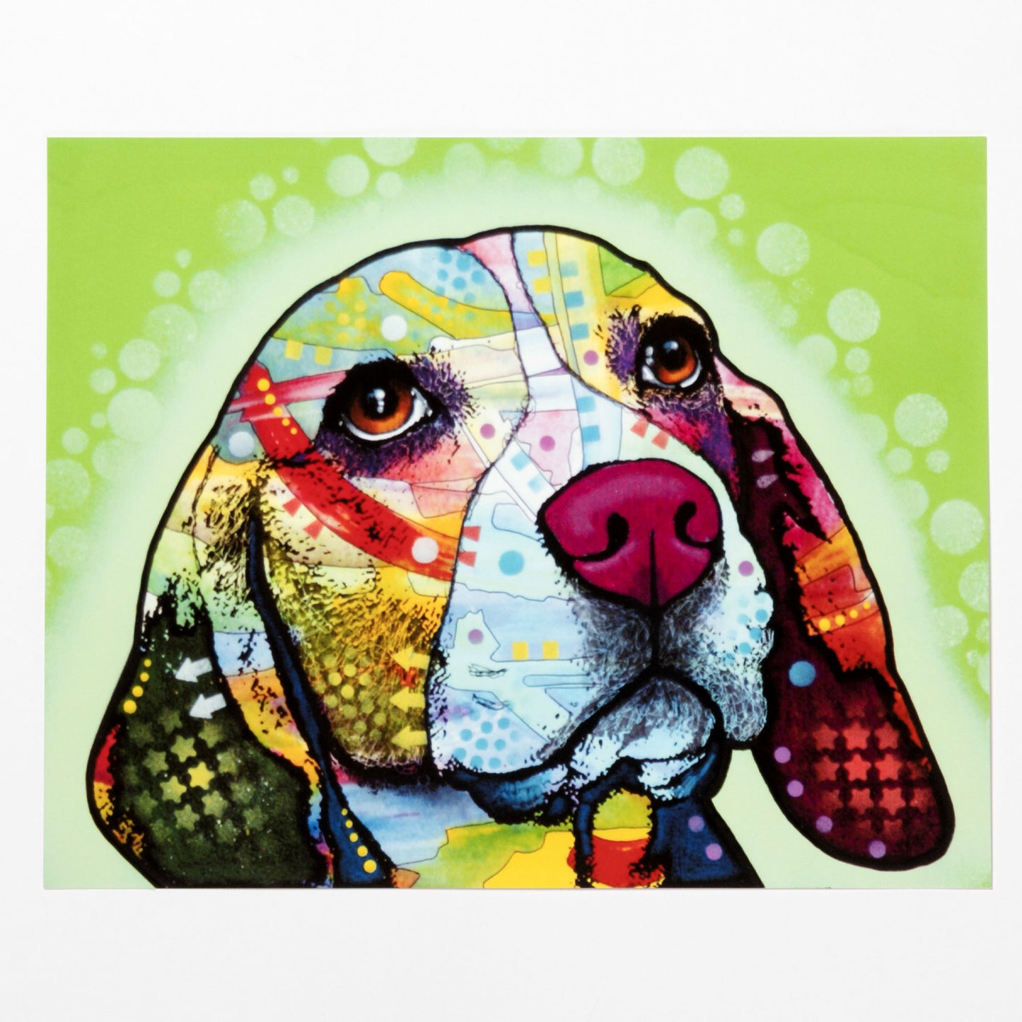 Dean Russo Watermark Dog Print