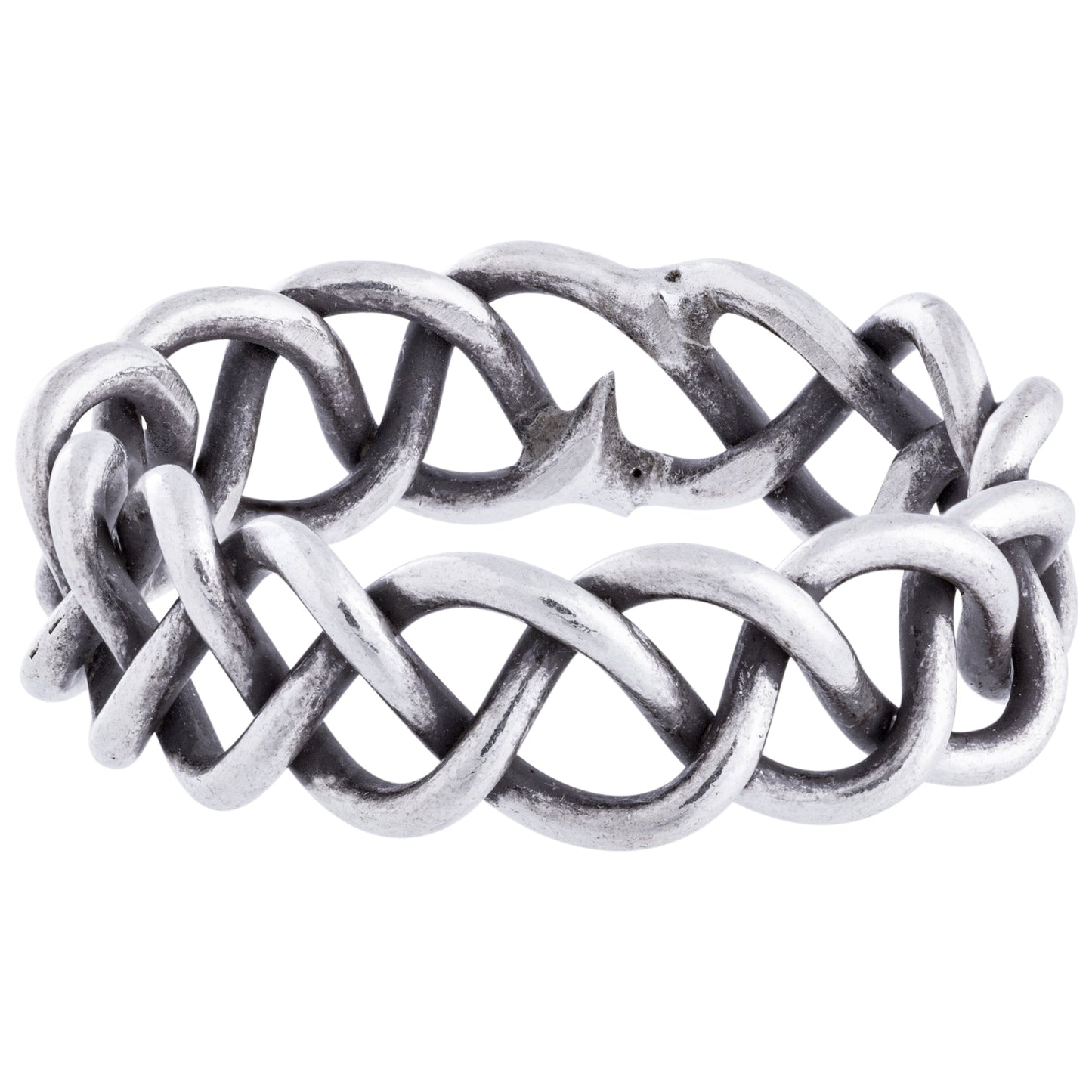 Chain Link Sterling Silver Ring