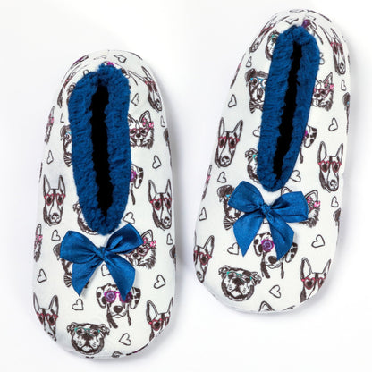 Super Cozy&trade; Pawsitively Adorable Paw Slippers