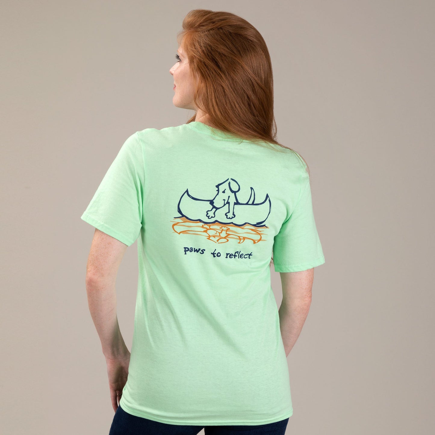 Peace Dogs Paws to Reflect T-Shirt