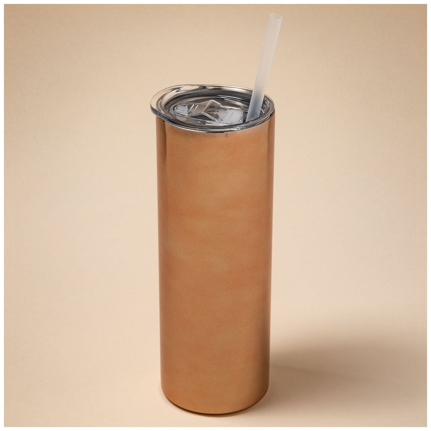 Rose Gold Insulated Stainless Steel Tumbler