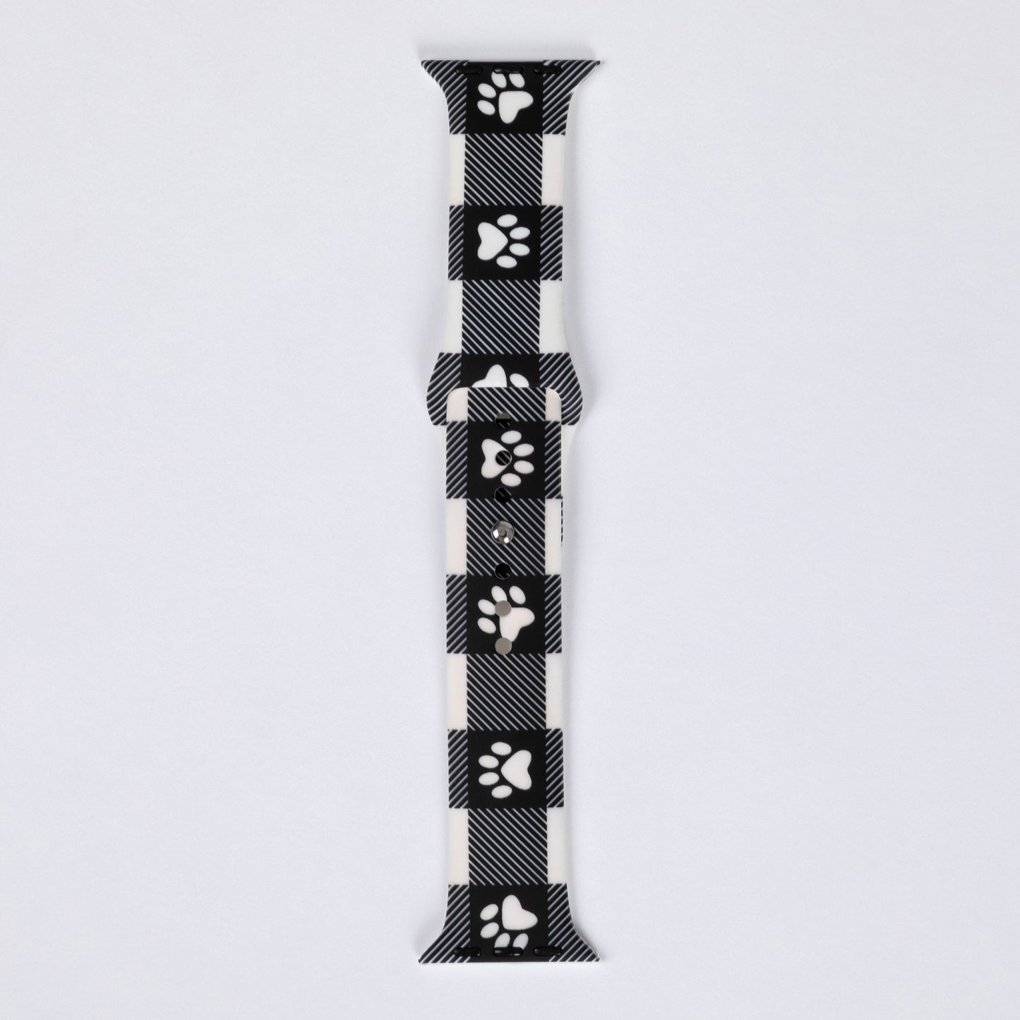 Patterned Silicone Apple Watch Band 38mm/40mm 42mm/44mm