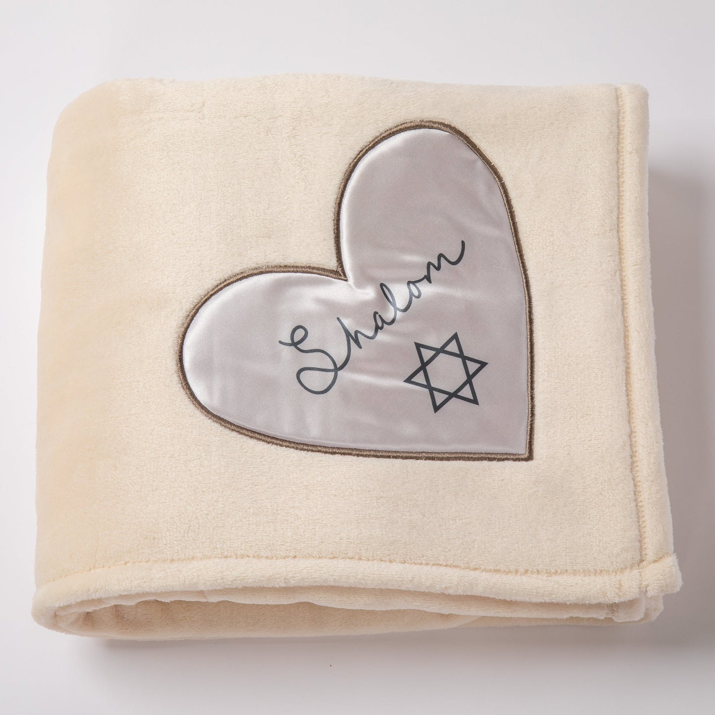 Shalom Fleece Throw Blanket