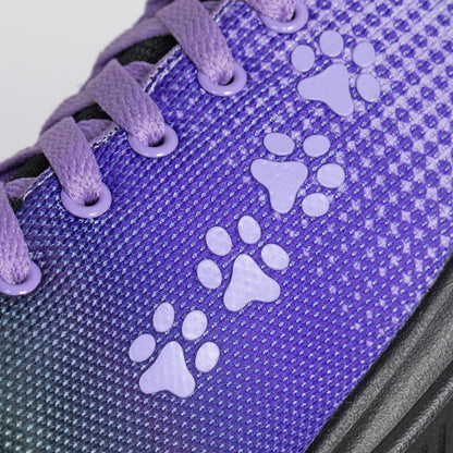 Ombre Paw Print Walking Shoes