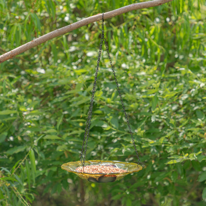 Honeybee Hanging Bird Feeder