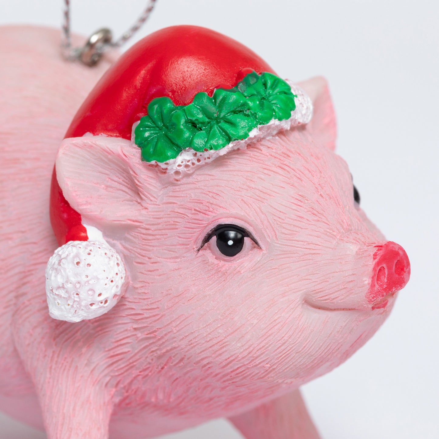 Lucky Pink Pig Ornament