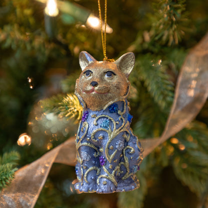 Cute Cat Beaded Ornament