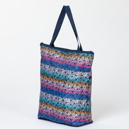 Extra Large Foldable Paw Print Tote Bag