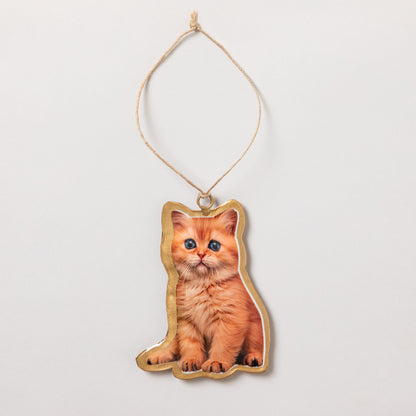 Love For Cats Metal Ornament
