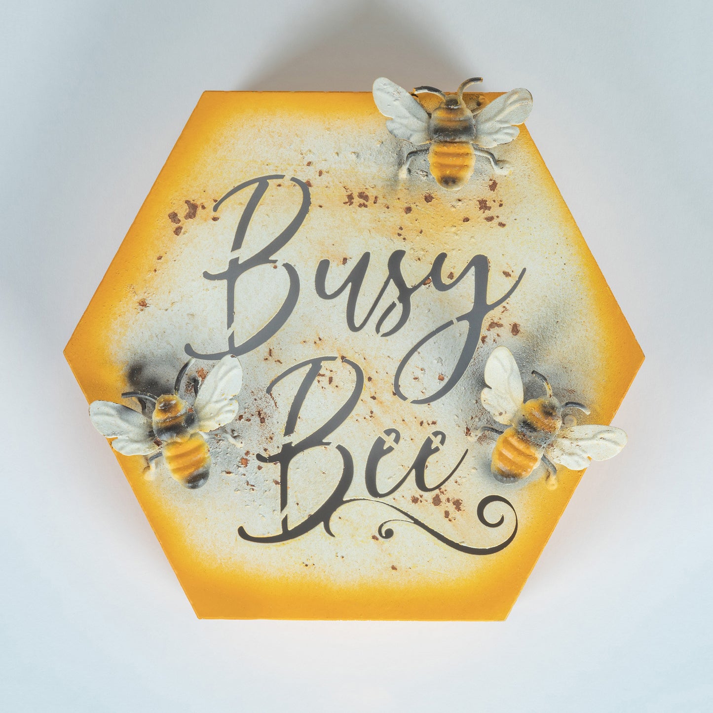Honeycomb Bee Garden Wall Decor