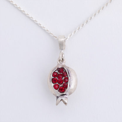 Sterling Pomegranate Armenian Necklace