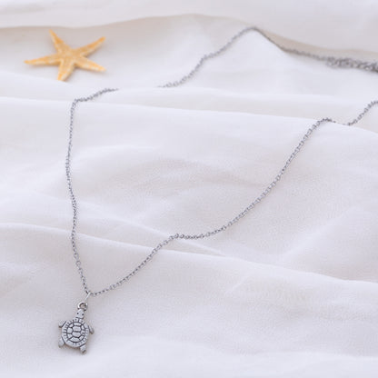 Under the Sea Pewter Necklace