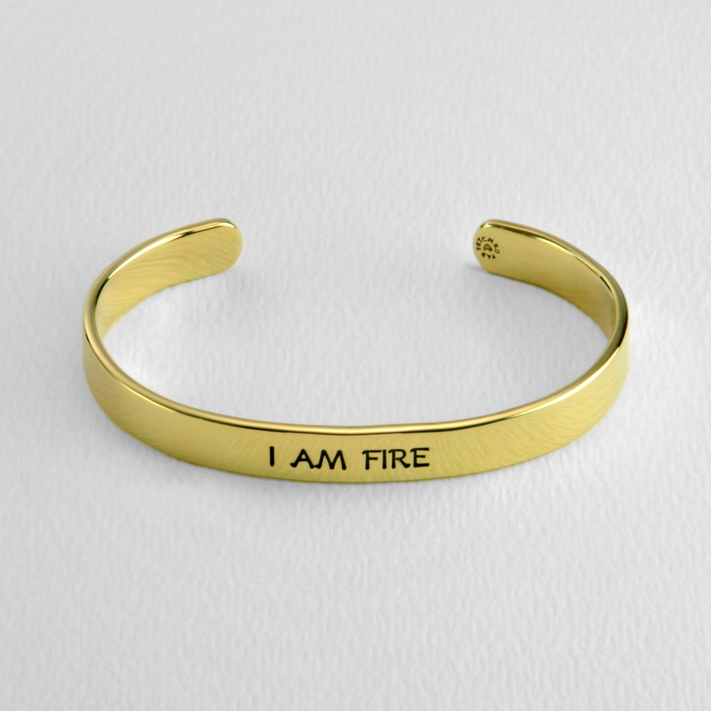 I Am Fire Astrology Cuff Bracelet