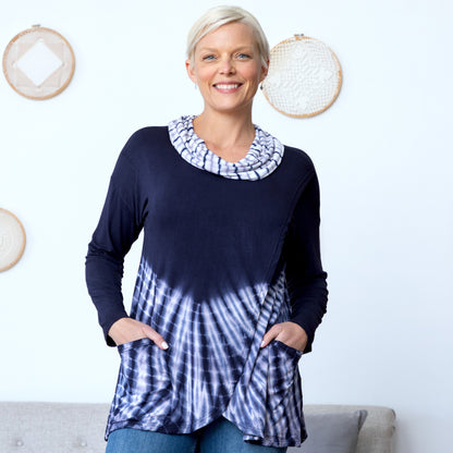 Waves Gone By Crossover Tunic