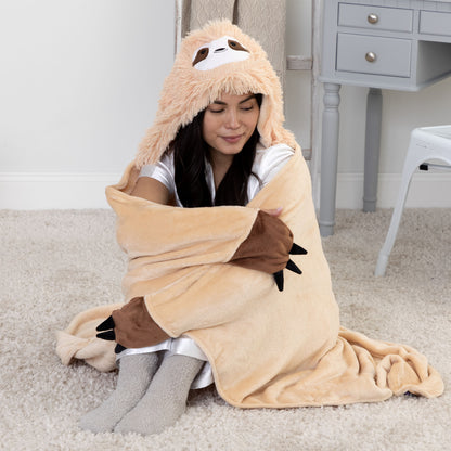 In The Wild Cozy Hooded Blanket