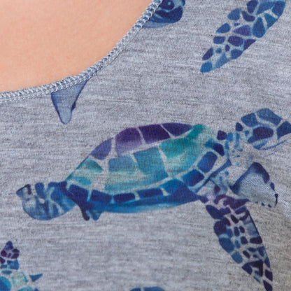 All Over Turtle Tank Top