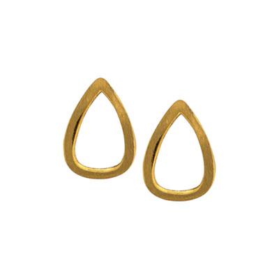 Emotive Gold-Plated Post Earrings