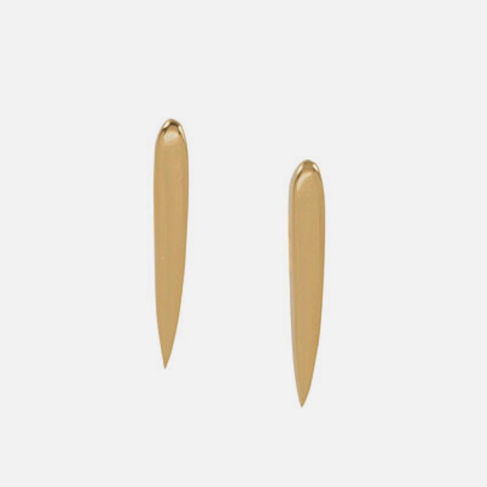 Fierce Sterling & Gold-Plated Post Earrings