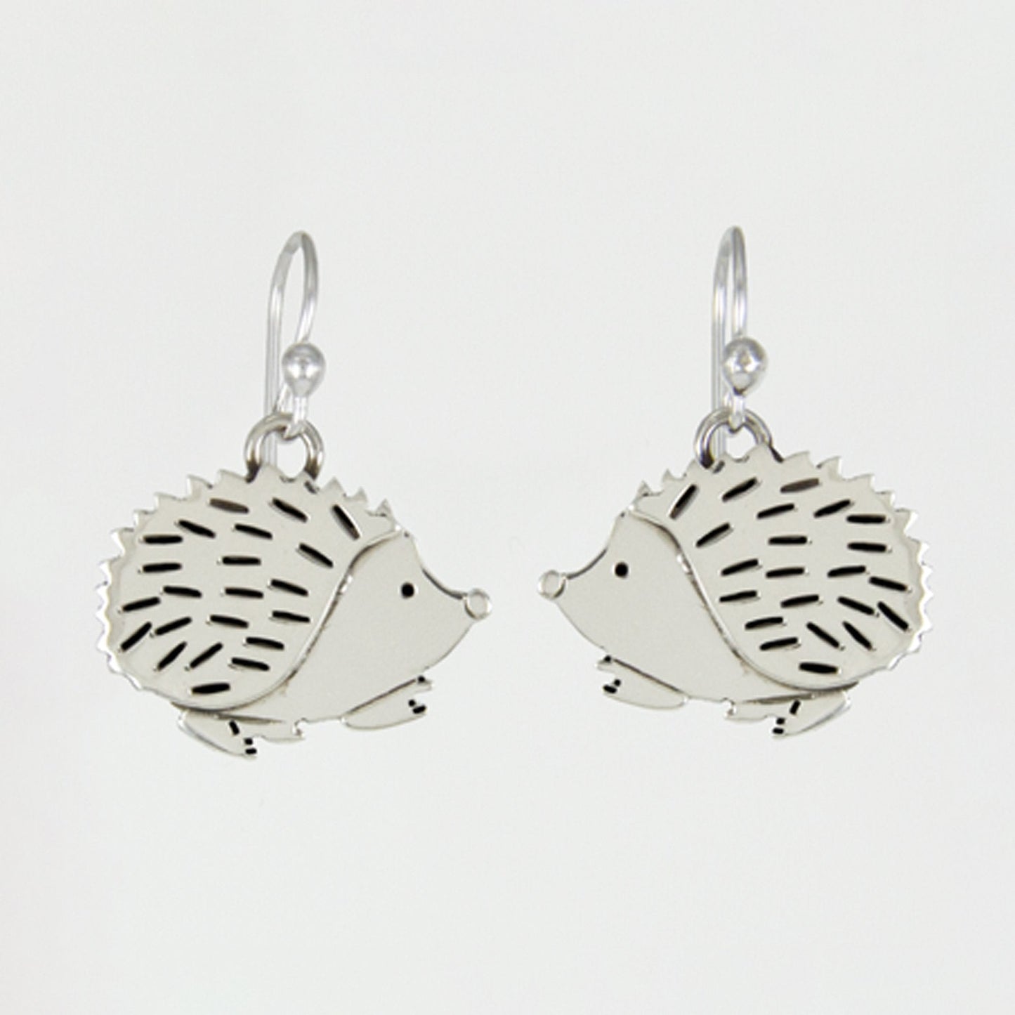 Hedgehog Sterling Silver Earrings