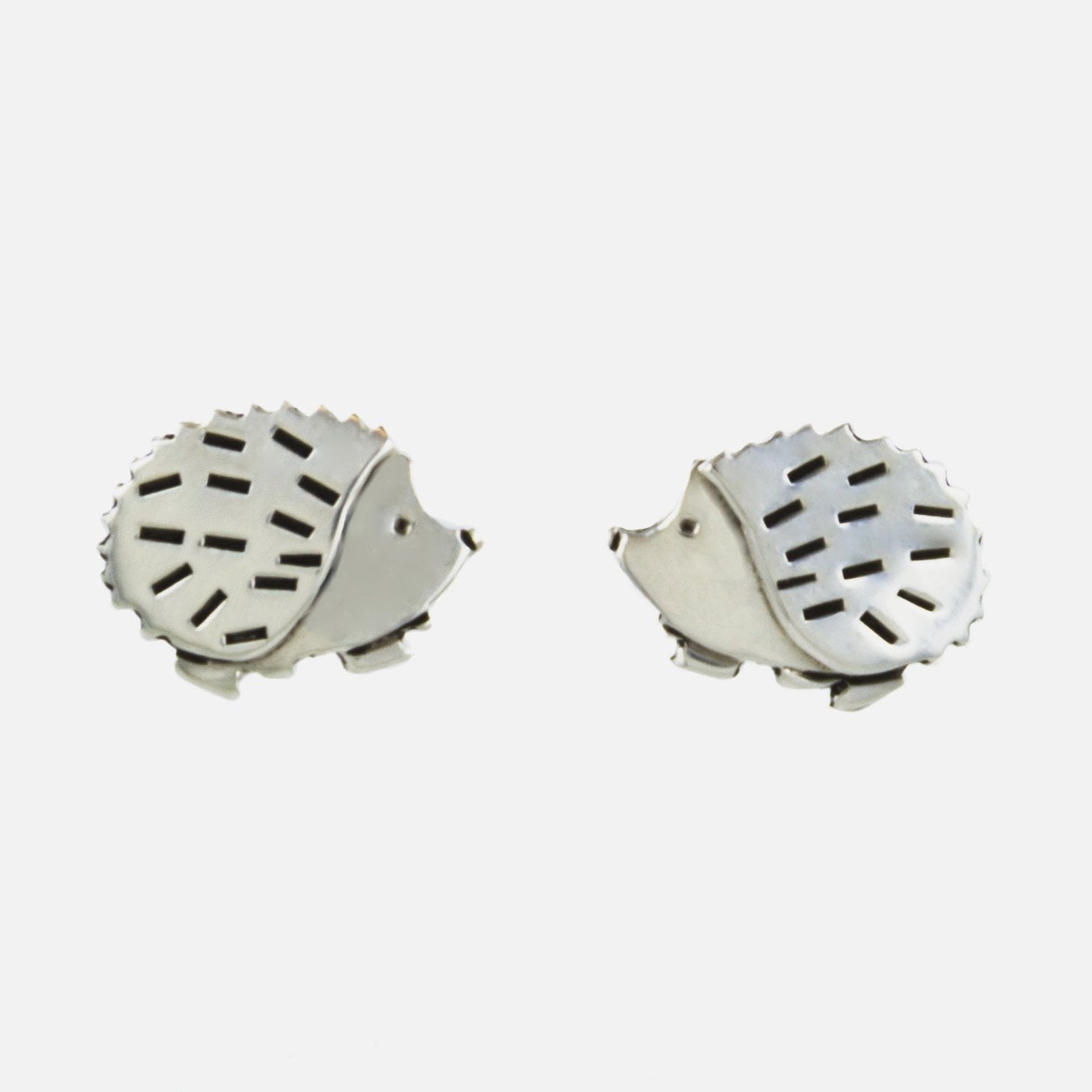 Hedgehog Sterling Silver Post Earrings