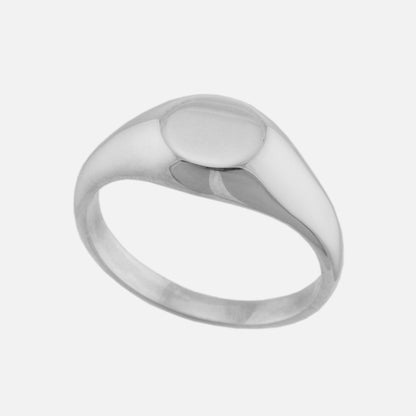 Signet Sterling Silver Ring