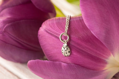 Enjoy The Little Things Pewter Necklace