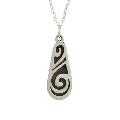Rain Chaac Sterling Silver Pendant Necklace