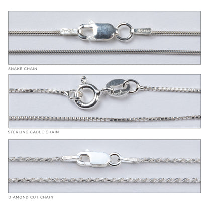 Love Bird Sterling Silver Necklace