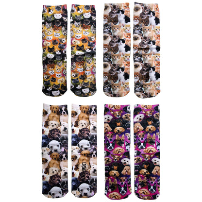 All Over Cats & Dogs Socks