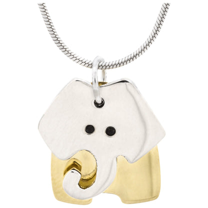 Dancing Elephant Necklace