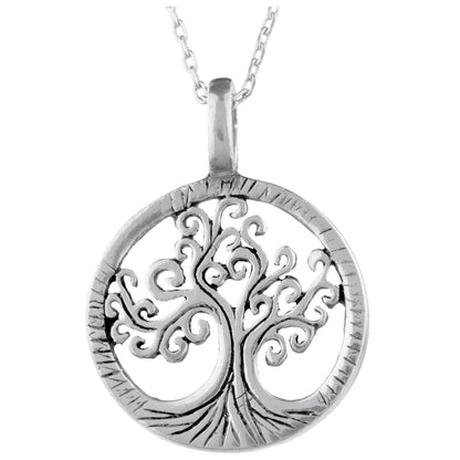 Giving Tree of Life Sterling Necklace