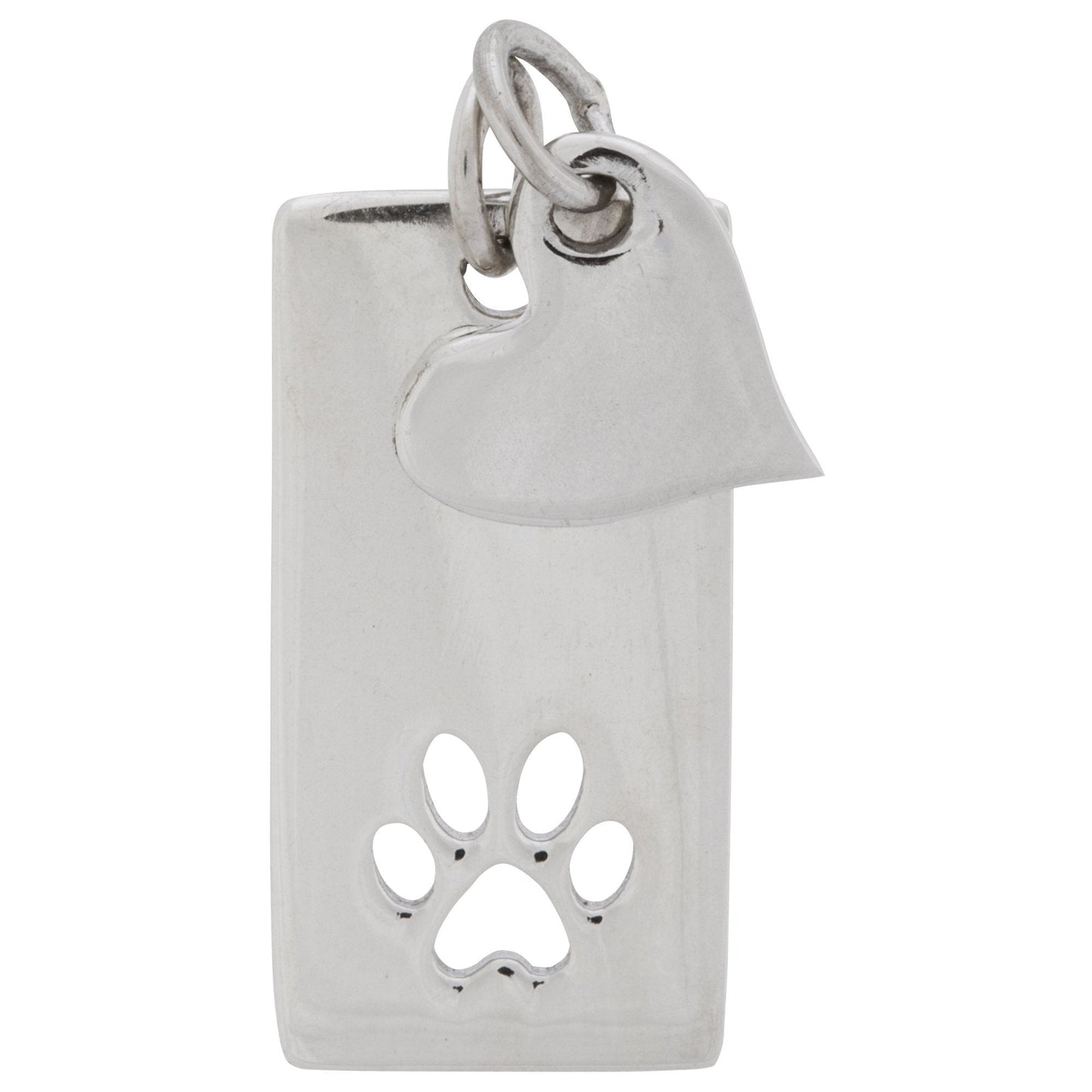 Heart & Paw Sterling Necklace