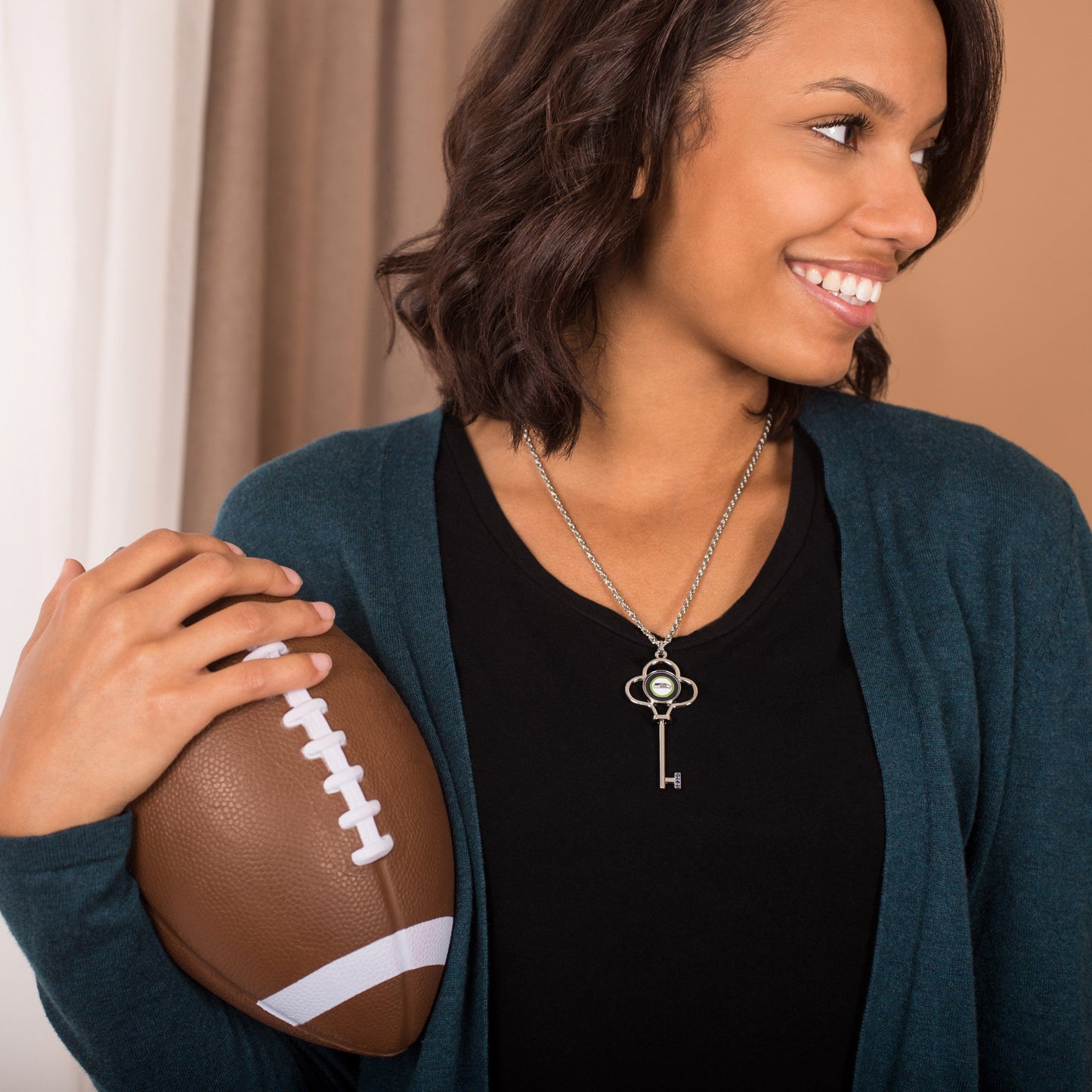 Officially Licensed NFL Stainless Steel Necklace