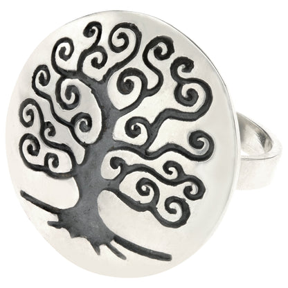Tree of Life Sterling Ring