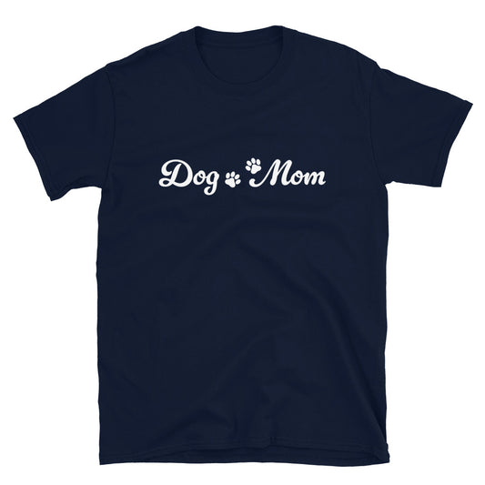 Paw Print Dog Mom T-Shirt