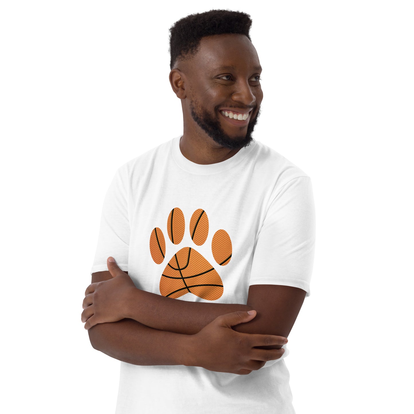 Basketball Paw Print T-Shirt