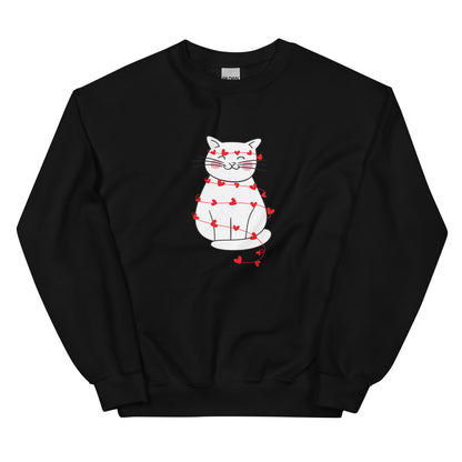 Wrapped in Love Kitty Crewneck Sweatshirt