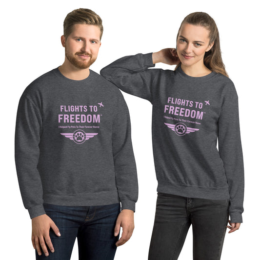 Flights to Freedom For Pets Crewneck Sweatshirt