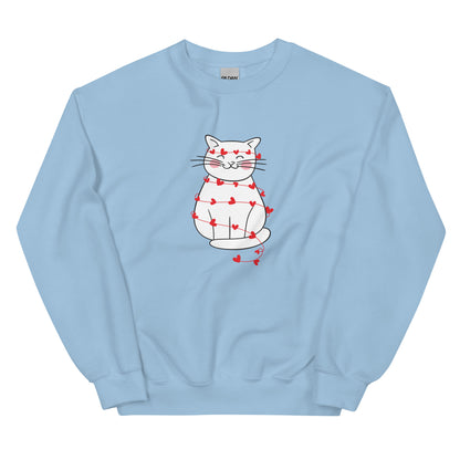 Wrapped in Love Kitty Crewneck Sweatshirt
