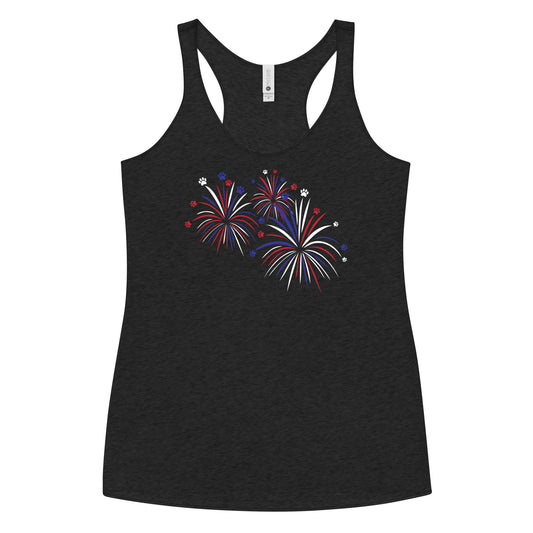 Fireworks of Paws Tank Top