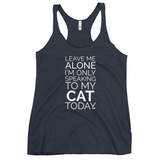 Leave Me Alone Cat Tank