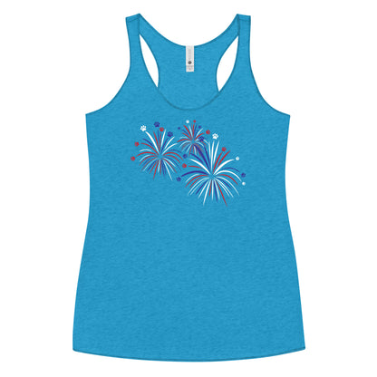 Fireworks of Paws Tank Top
