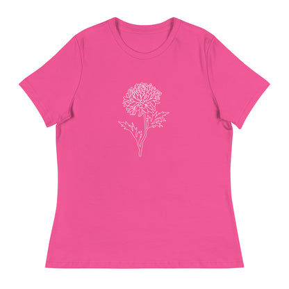 Chrysanthemum Women's Relaxed T-Shirt