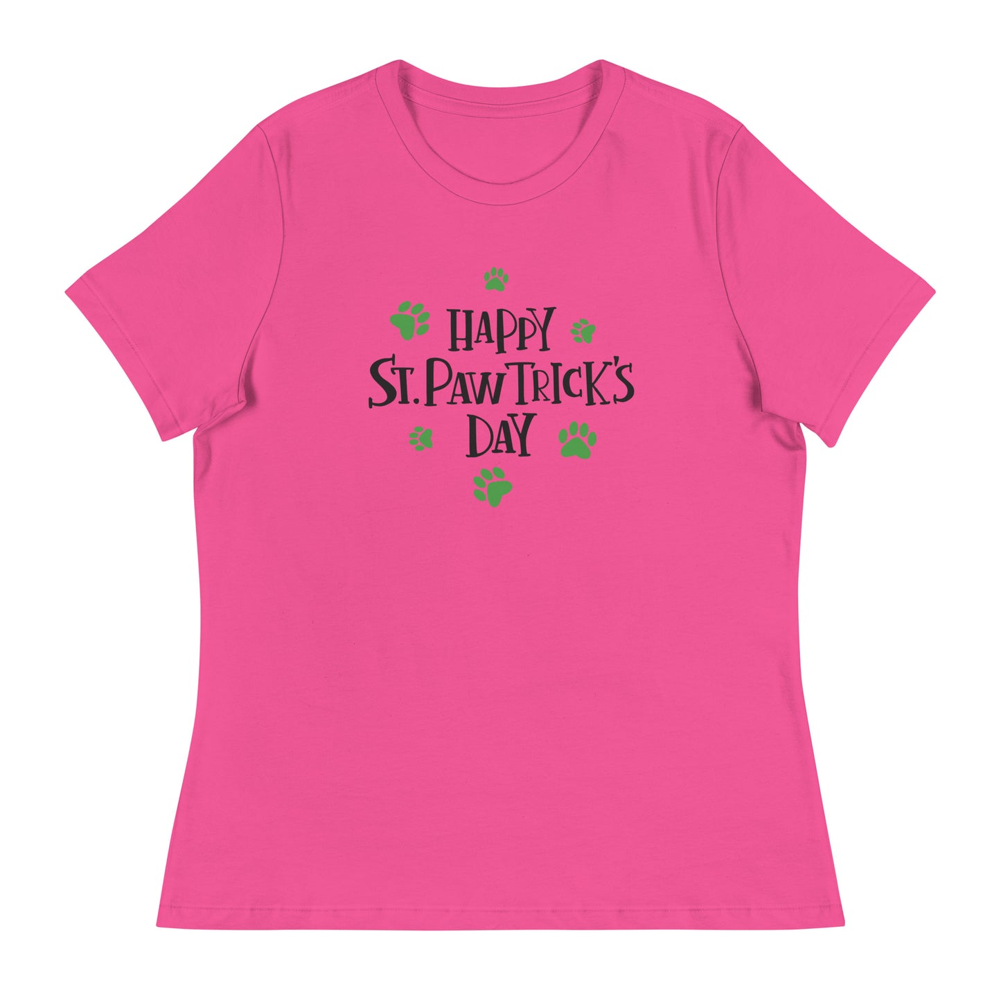 Happy St. Pawtricks Day Women's Relaxed T-Shirt